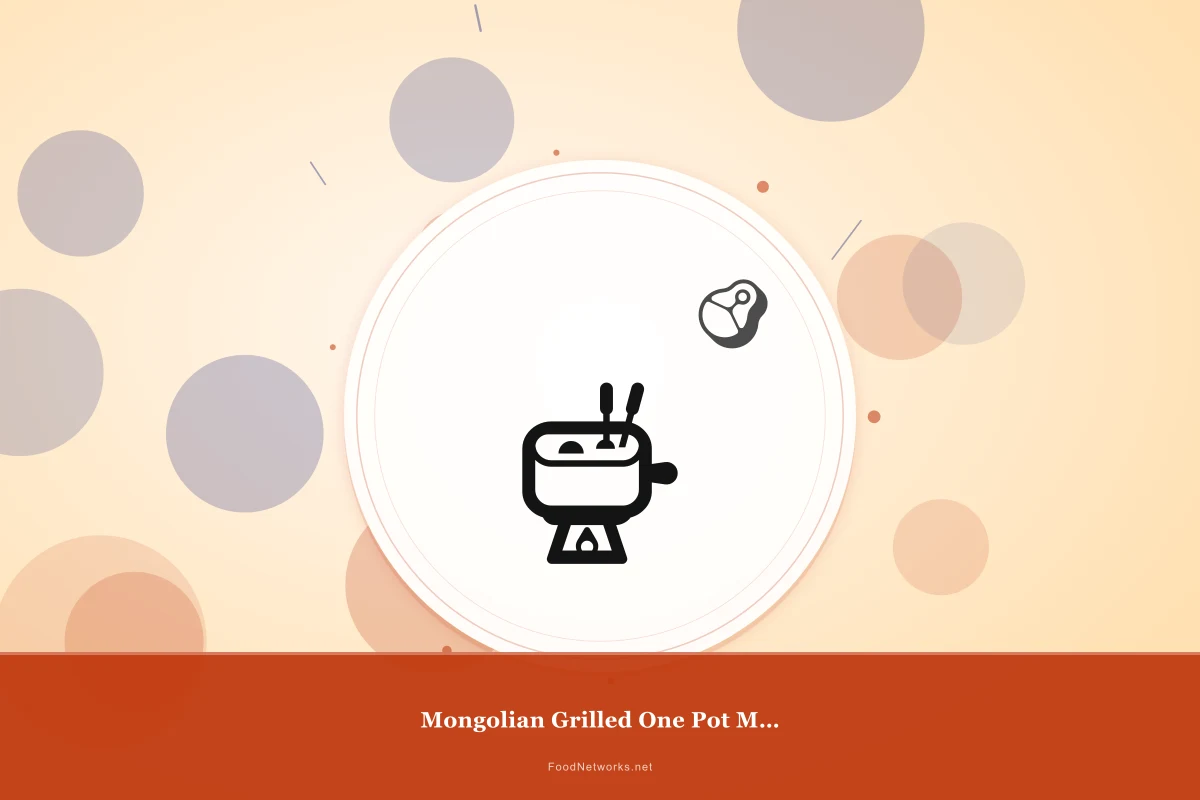 Why This Mongolian Grilled One Pot Meal Recipe Works
