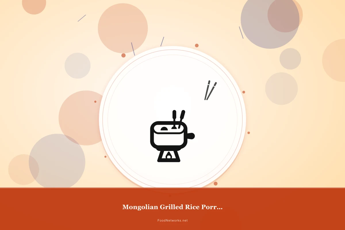 Why This Mongolian Grilled Rice Porridge Recipe Works