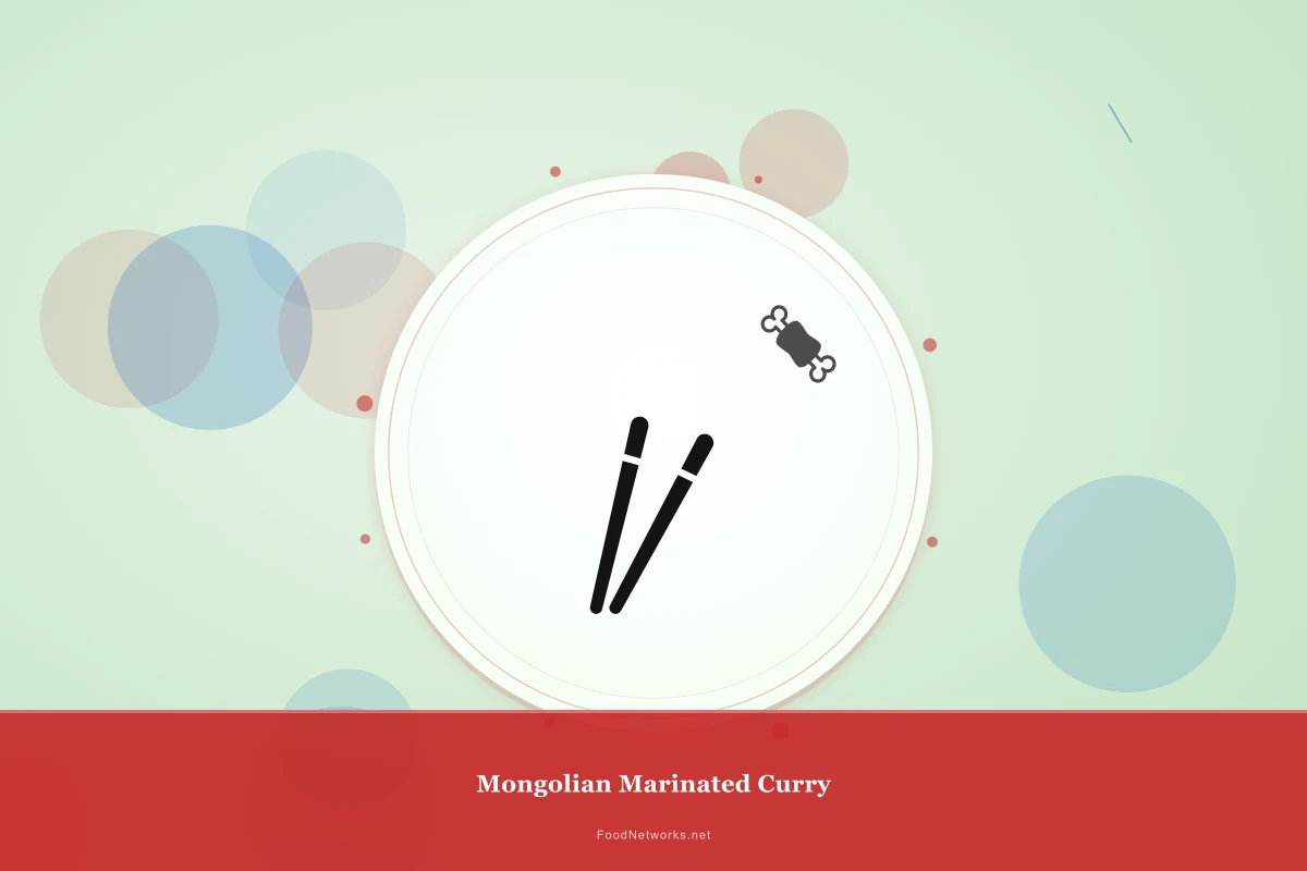 Why This Mongolian Marinated Curry Recipe Works
