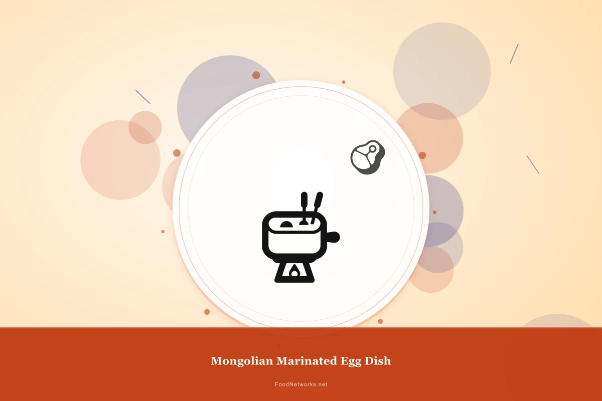 Why This Mongolian Marinated Egg Dish Recipe Works
