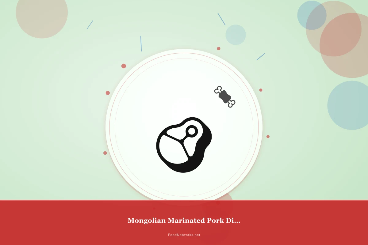Why This Mongolian Marinated Pork Dish Recipe Works