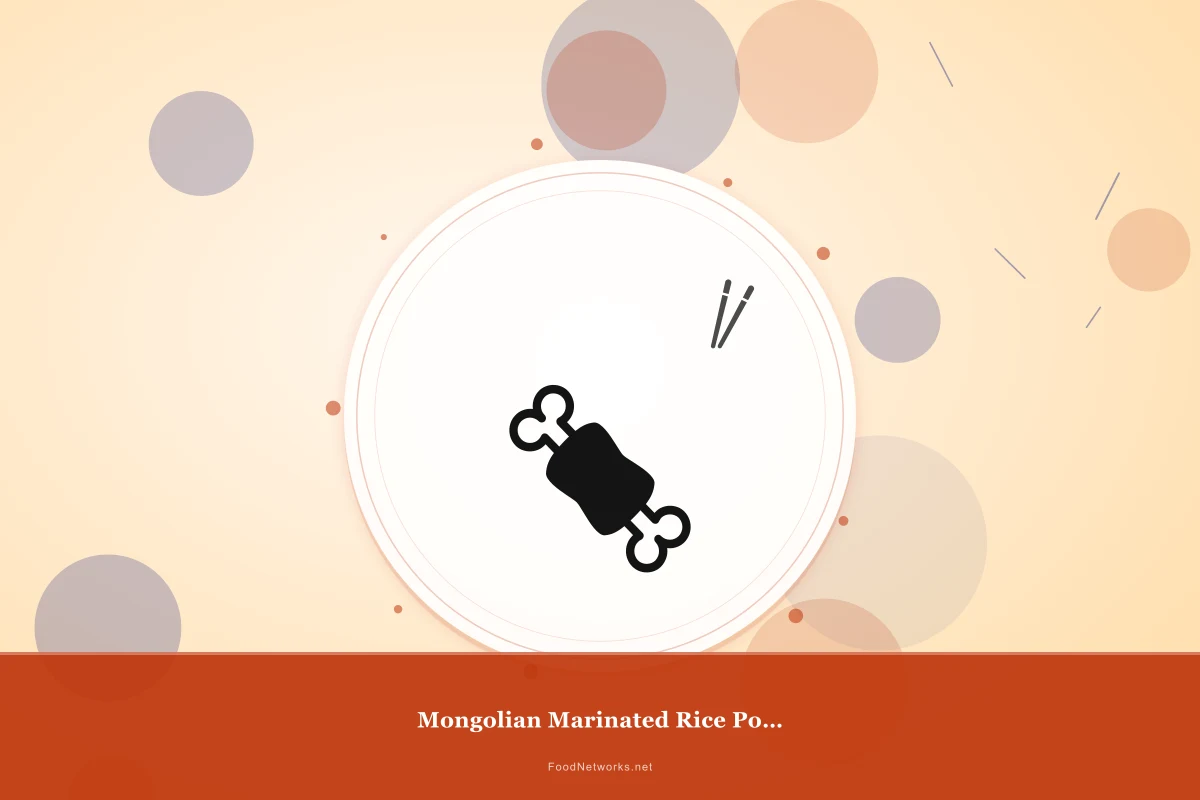 Why This Mongolian Marinated Rice Porridge Recipe Works