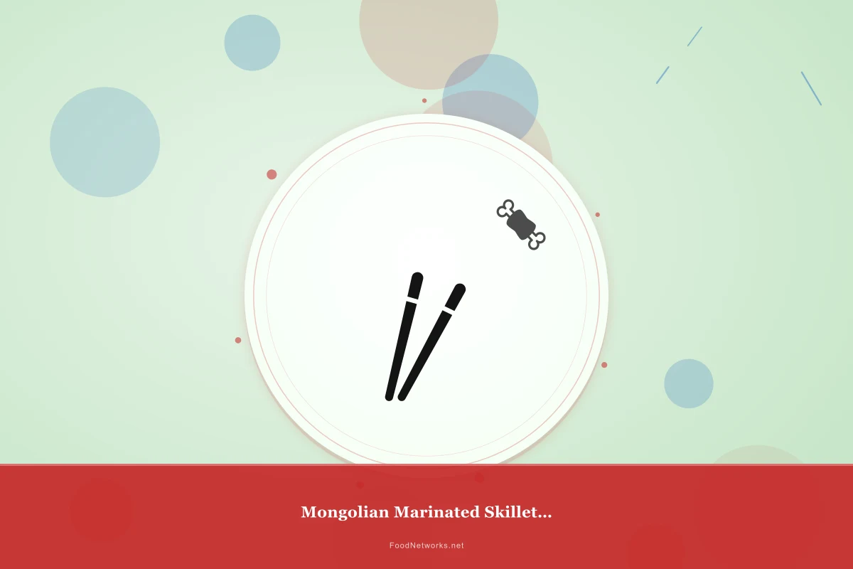 Why This Mongolian Marinated Skillet Dish Recipe Works