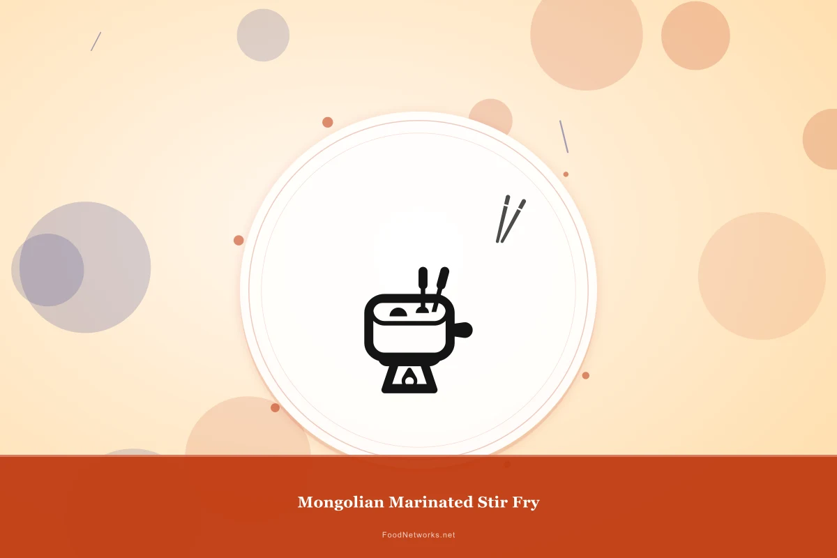 Why This Mongolian Marinated Stir Fry Recipe Works