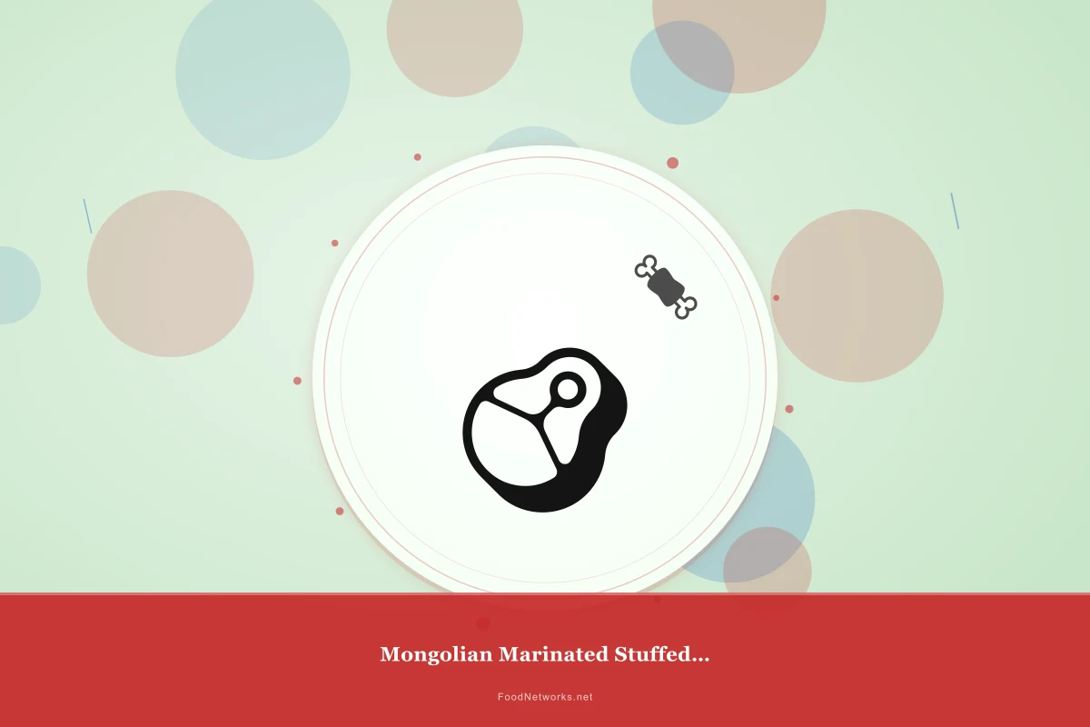 Why This Mongolian Marinated Stuffed Vegetable Recipe Works