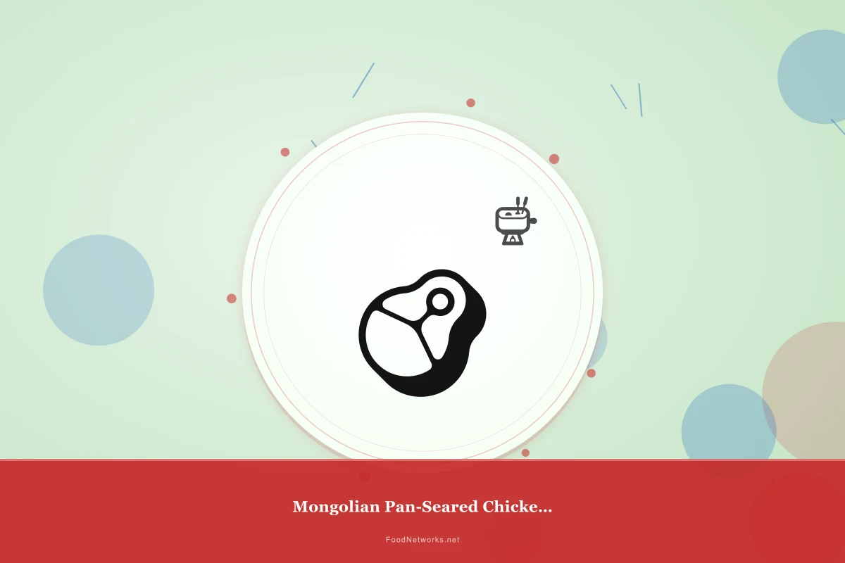Why This Mongolian Pan-Seared Chicken Dish Recipe Works