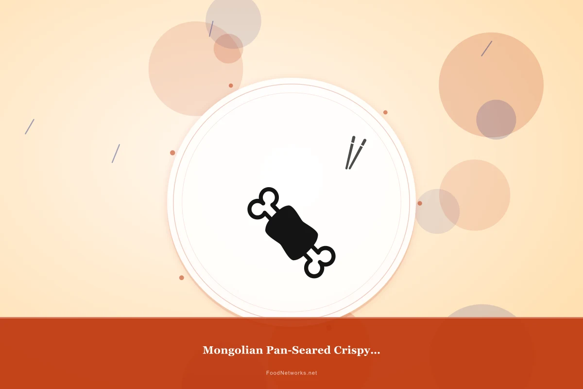 Why This Mongolian Pan-Seared Crispy Snack Recipe Works