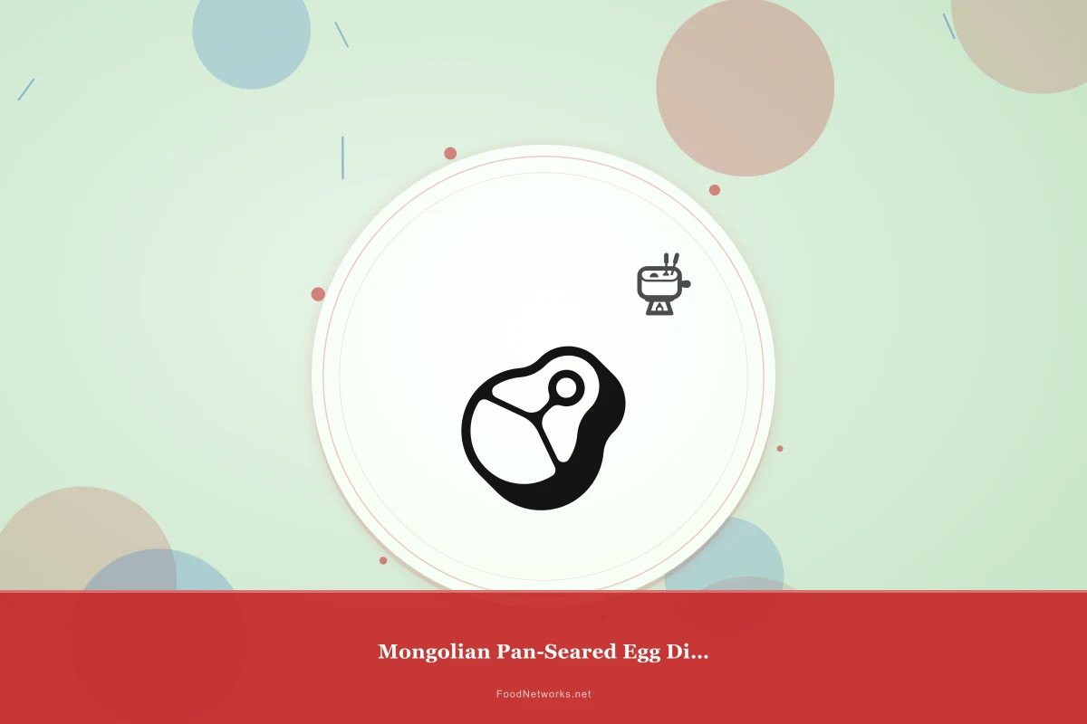 Why This Mongolian Pan-Seared Egg Dish Recipe Works