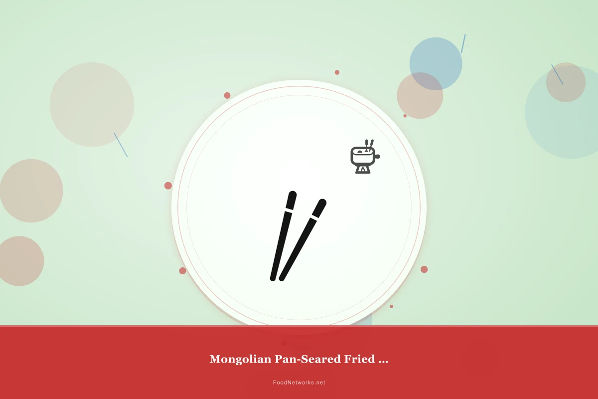 Why This Mongolian Pan-Seared Fried Rice Recipe Works