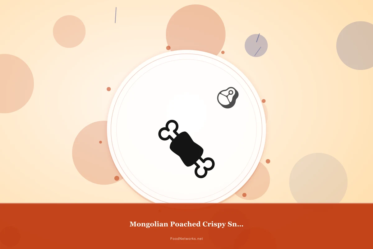 Why This Mongolian Poached Crispy Snack Recipe Works