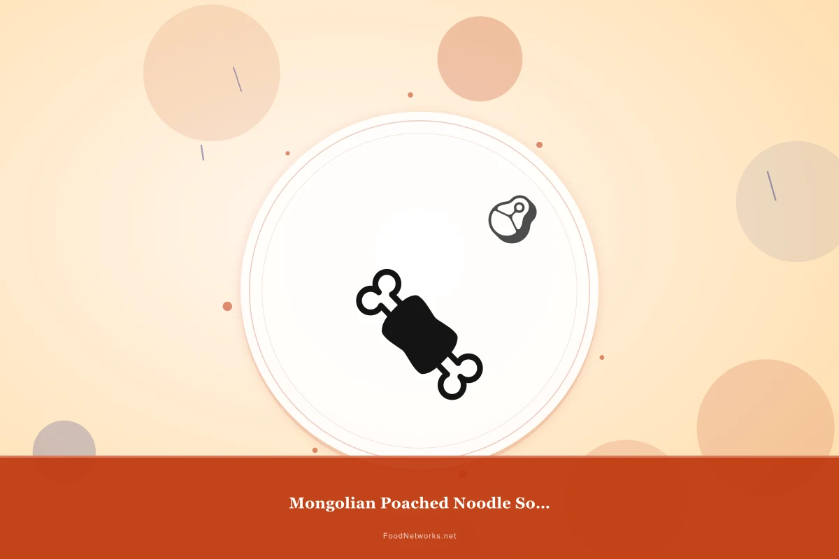 Why This Mongolian Poached Noodle Soup Recipe Works