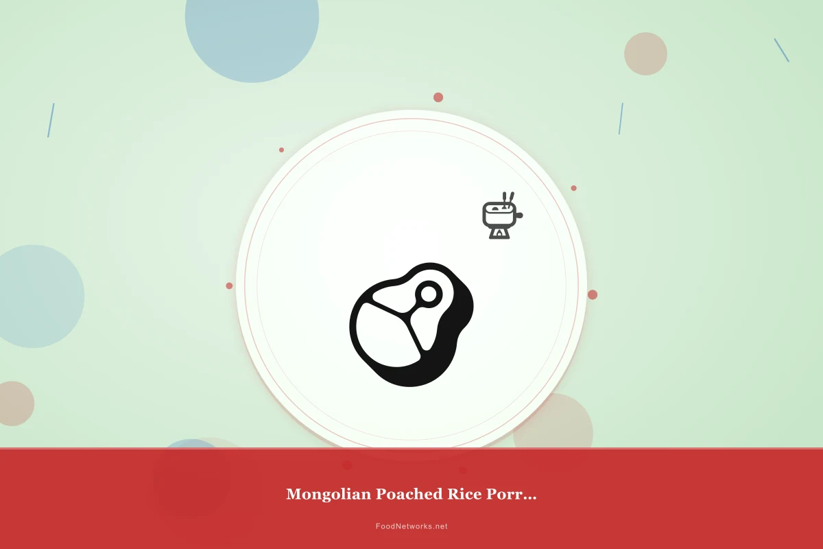 Why This Mongolian Poached Rice Porridge Recipe Works
