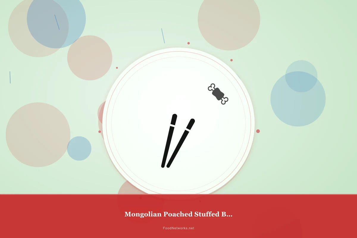 Why This Mongolian Poached Stuffed Bread Recipe Works