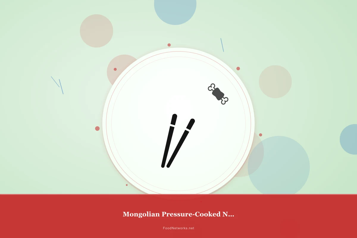 Why This Mongolian Pressure-Cooked Noodle Soup Recipe Works