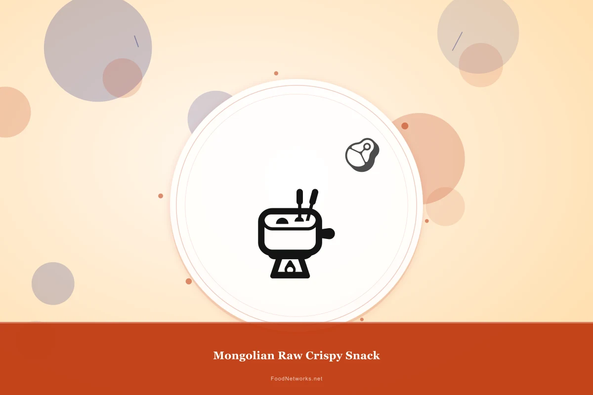 Why This Mongolian Raw Crispy Snack Recipe Works