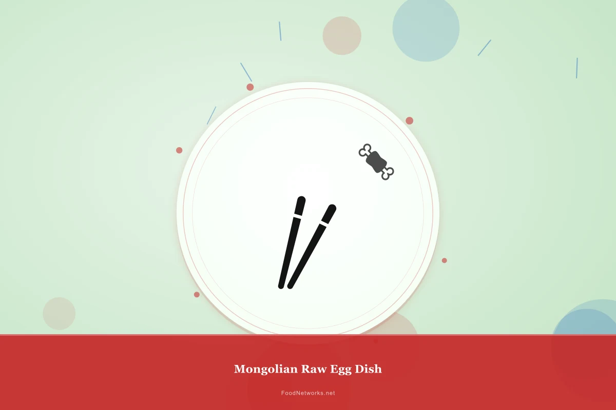 Why This Mongolian Raw Egg Dish Recipe Works