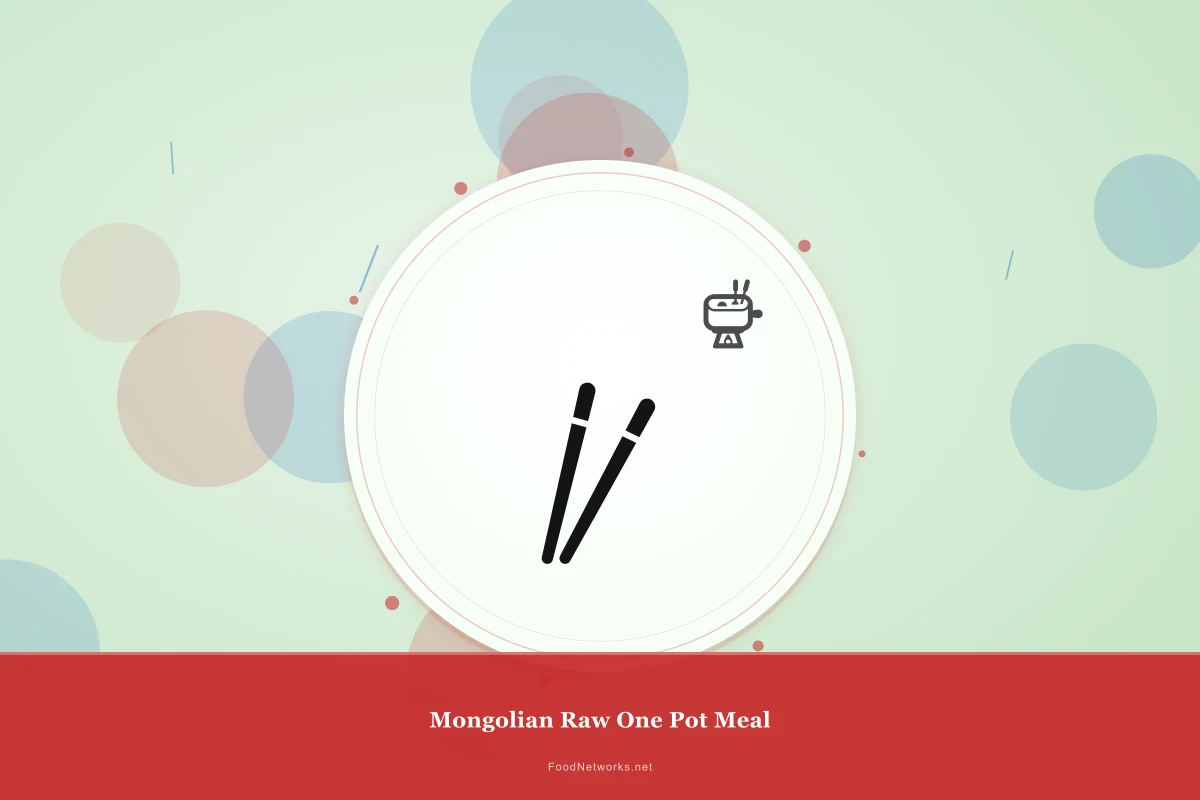 Why This Mongolian Raw One Pot Meal Recipe Works