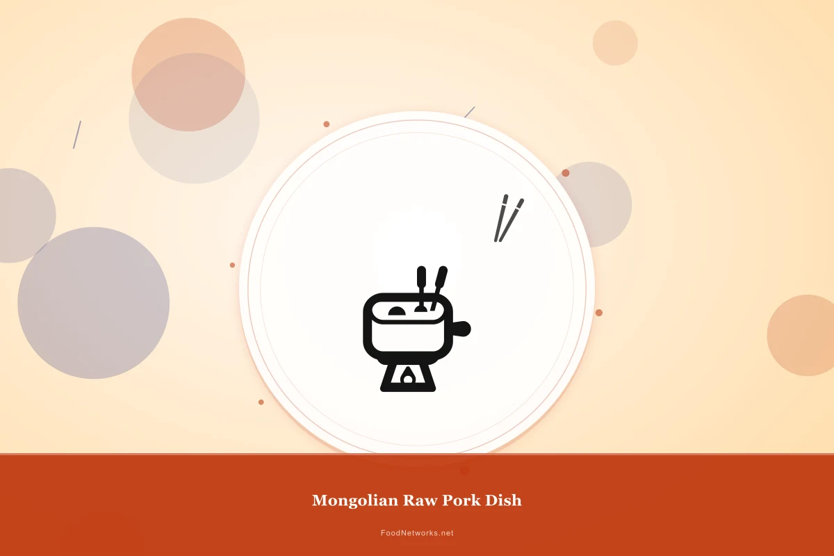 Why This Mongolian Raw Pork Dish Recipe Works