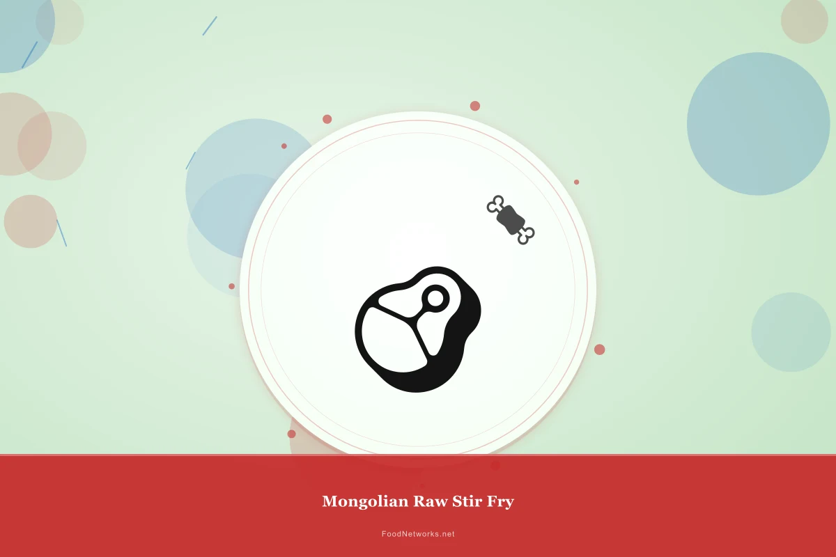 Why This Mongolian Raw Stir Fry Recipe Works