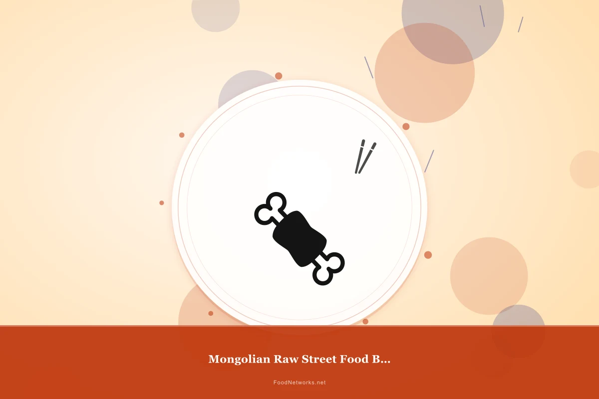 Why This Mongolian Raw Street Food Bowl Recipe Works