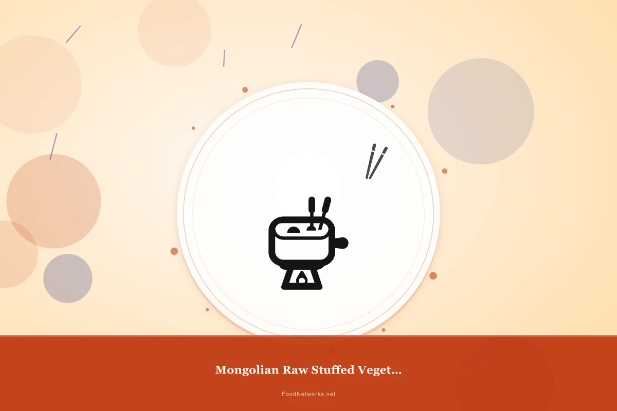 Why This Mongolian Raw Stuffed Vegetable Recipe Works