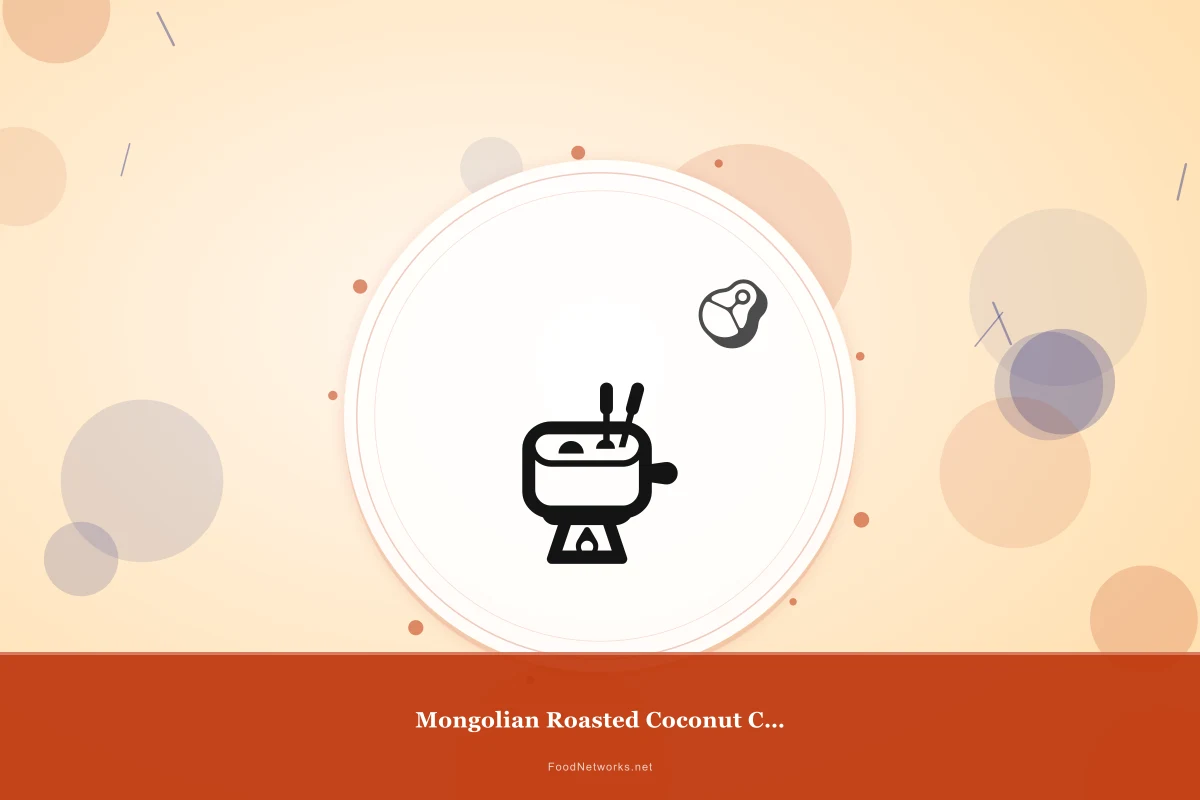 Why This Mongolian Roasted Coconut Curry Recipe Works