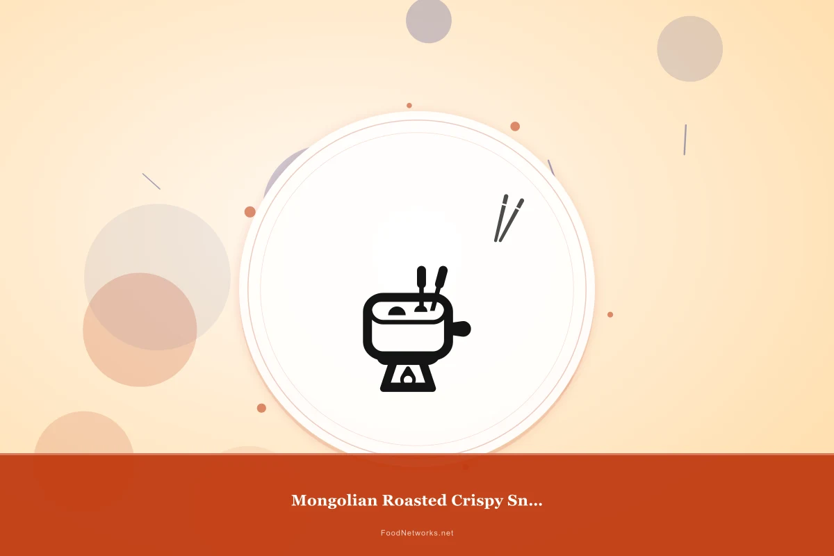 Why This Mongolian Roasted Crispy Snack Recipe Works
