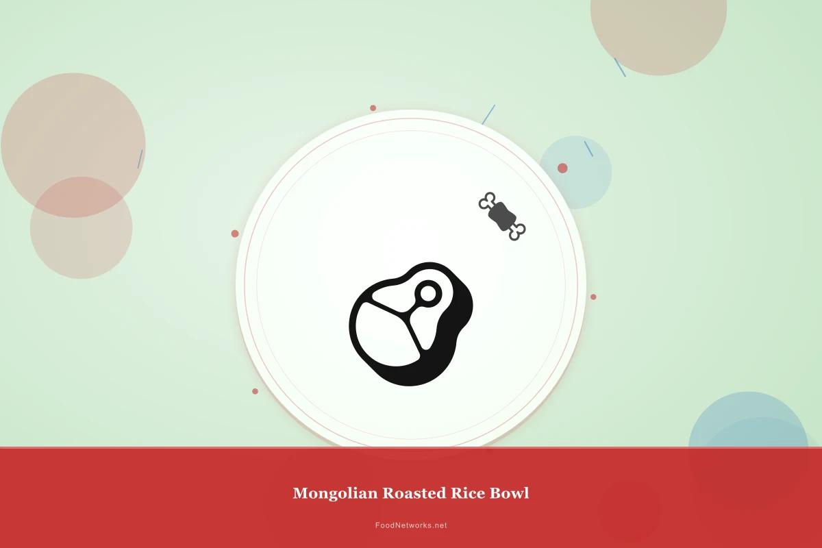 Why This Mongolian Roasted Rice Bowl Recipe Works