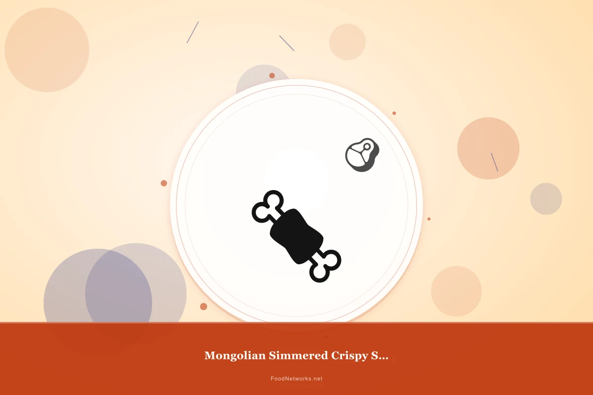 Why This Mongolian Simmered Crispy Snack Recipe Works