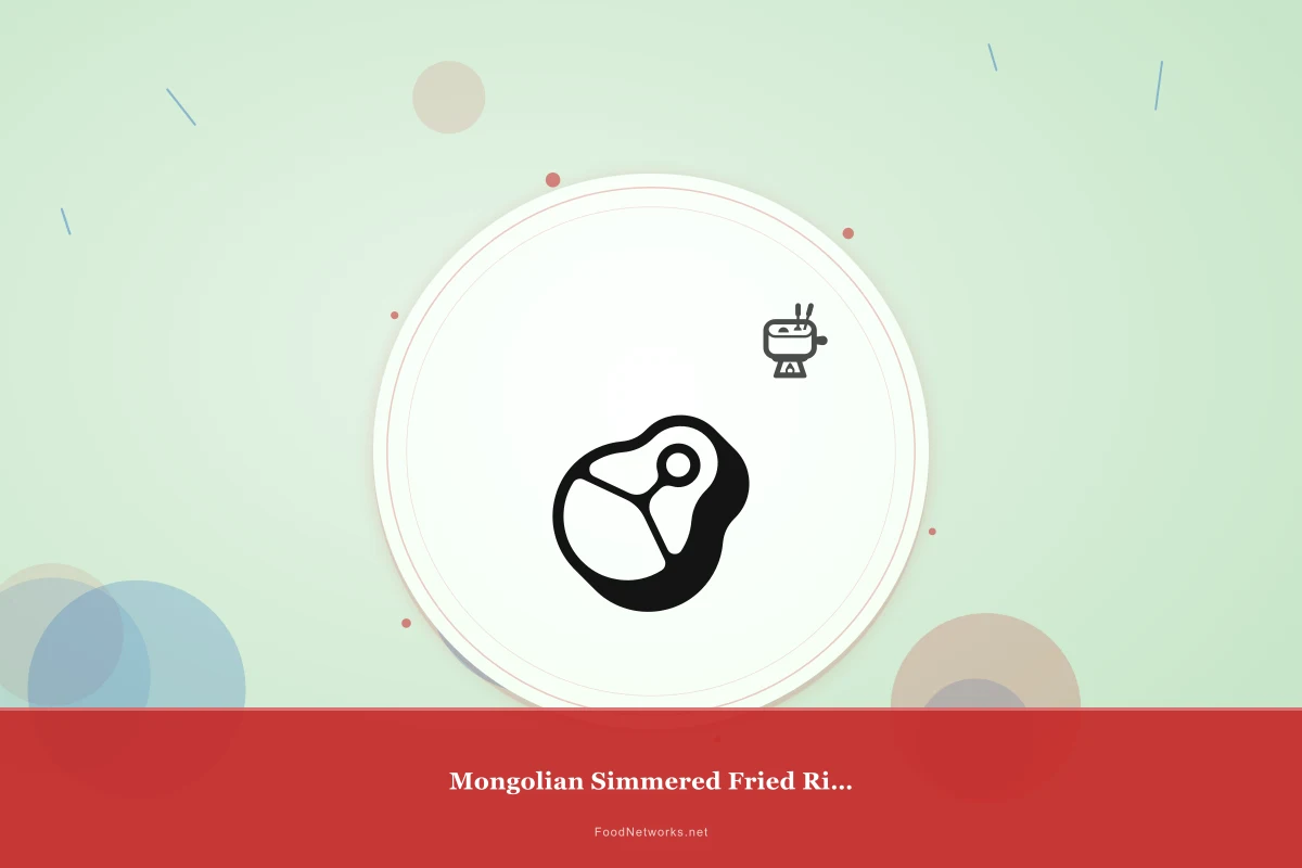 Why This Mongolian Simmered Fried Rice Recipe Works