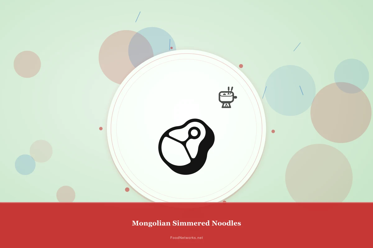 Why This Mongolian Simmered Noodles Recipe Works