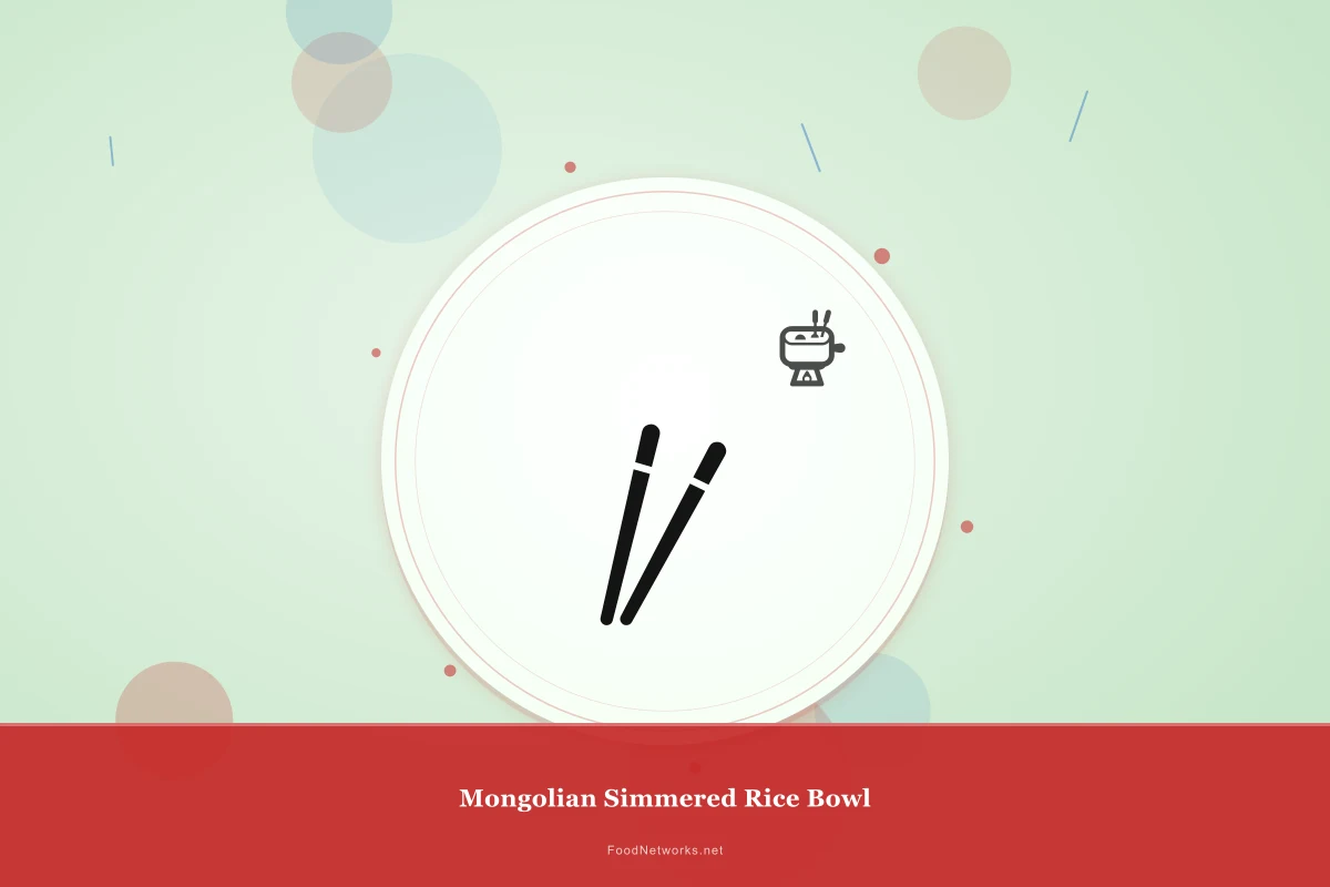 Why This Mongolian Simmered Rice Bowl Recipe Works