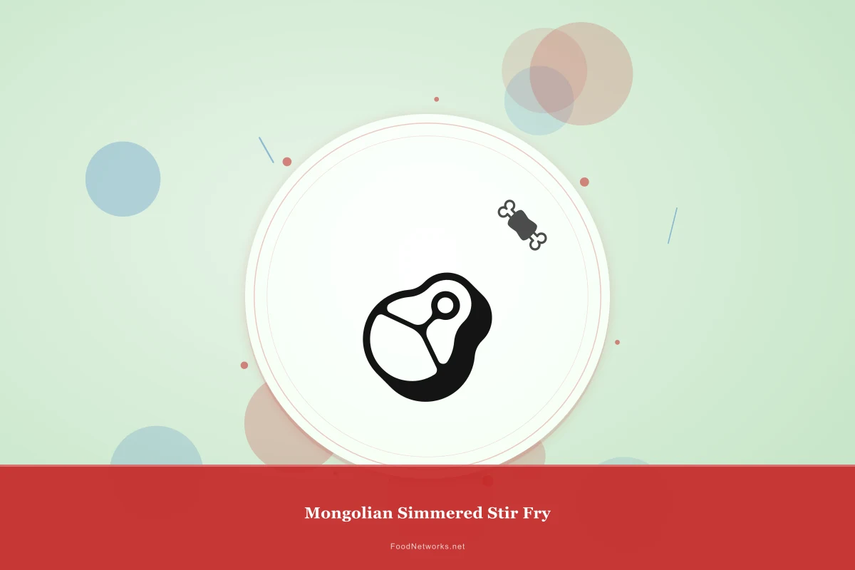 Why This Mongolian Simmered Stir Fry Recipe Works
