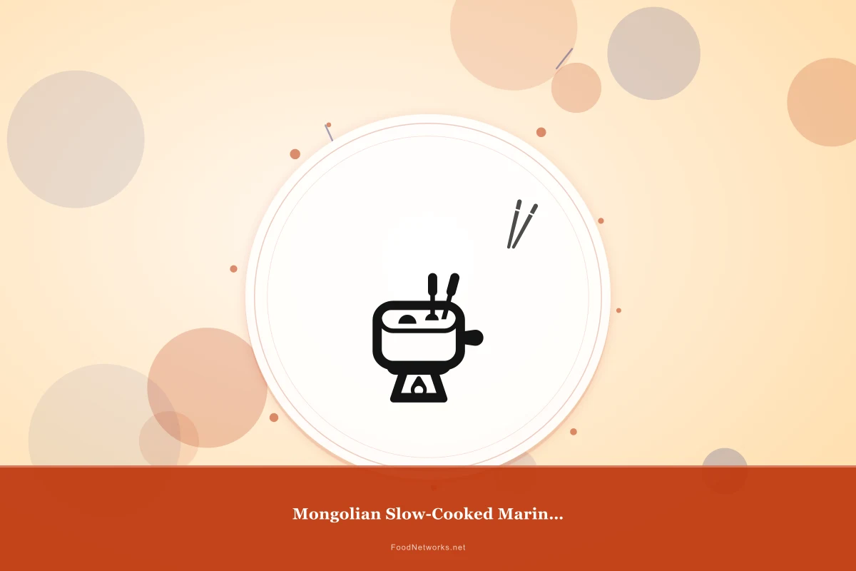 Why This Mongolian Slow-Cooked Marinated Pork Recipe Works