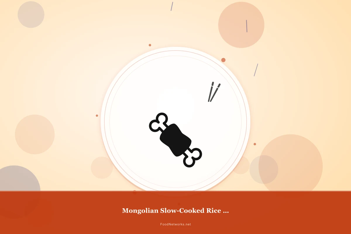 Why This Mongolian Slow-Cooked Rice Bowl Recipe Works