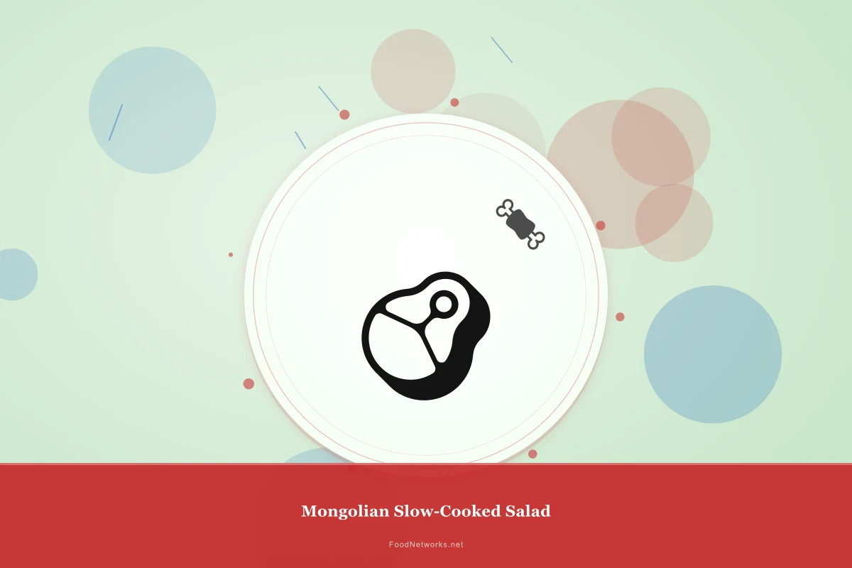 Why This Mongolian Slow-Cooked Salad Recipe Works