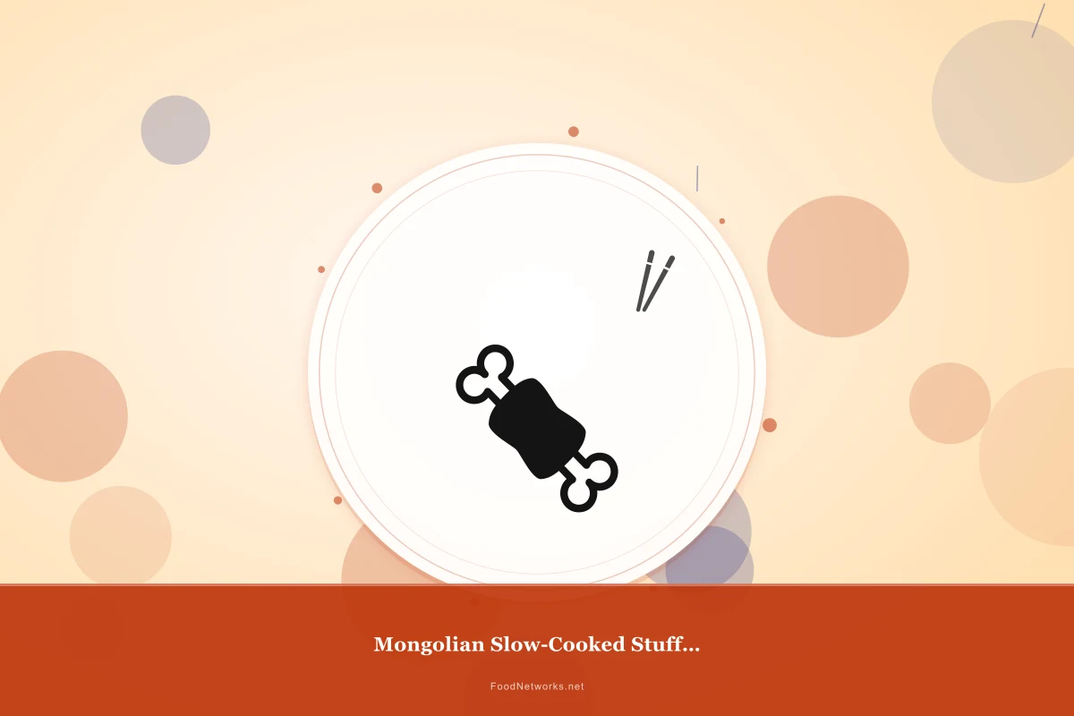 Why This Mongolian Slow-Cooked Stuffed Bread Recipe Works