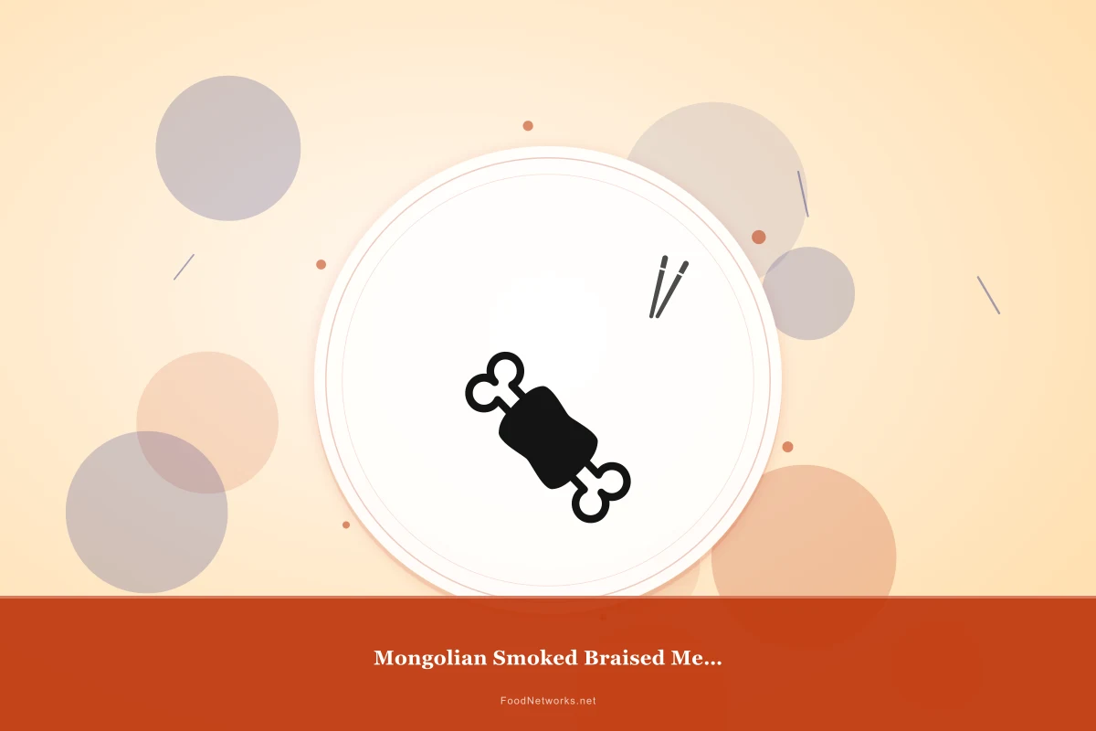 Why This Mongolian Smoked Braised Meat Recipe Works