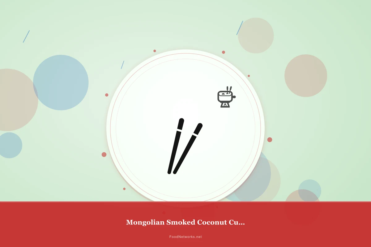 Why This Mongolian Smoked Coconut Curry Recipe Works