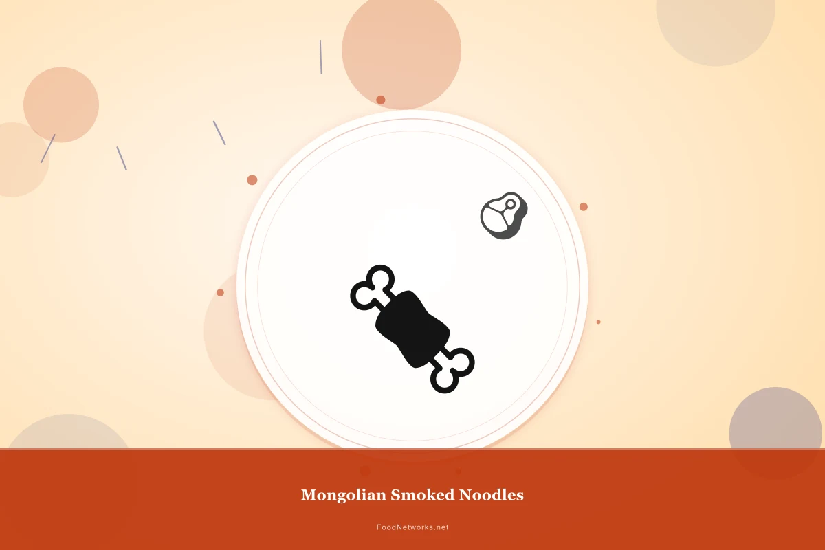 Why This Mongolian Smoked Noodles Recipe Works