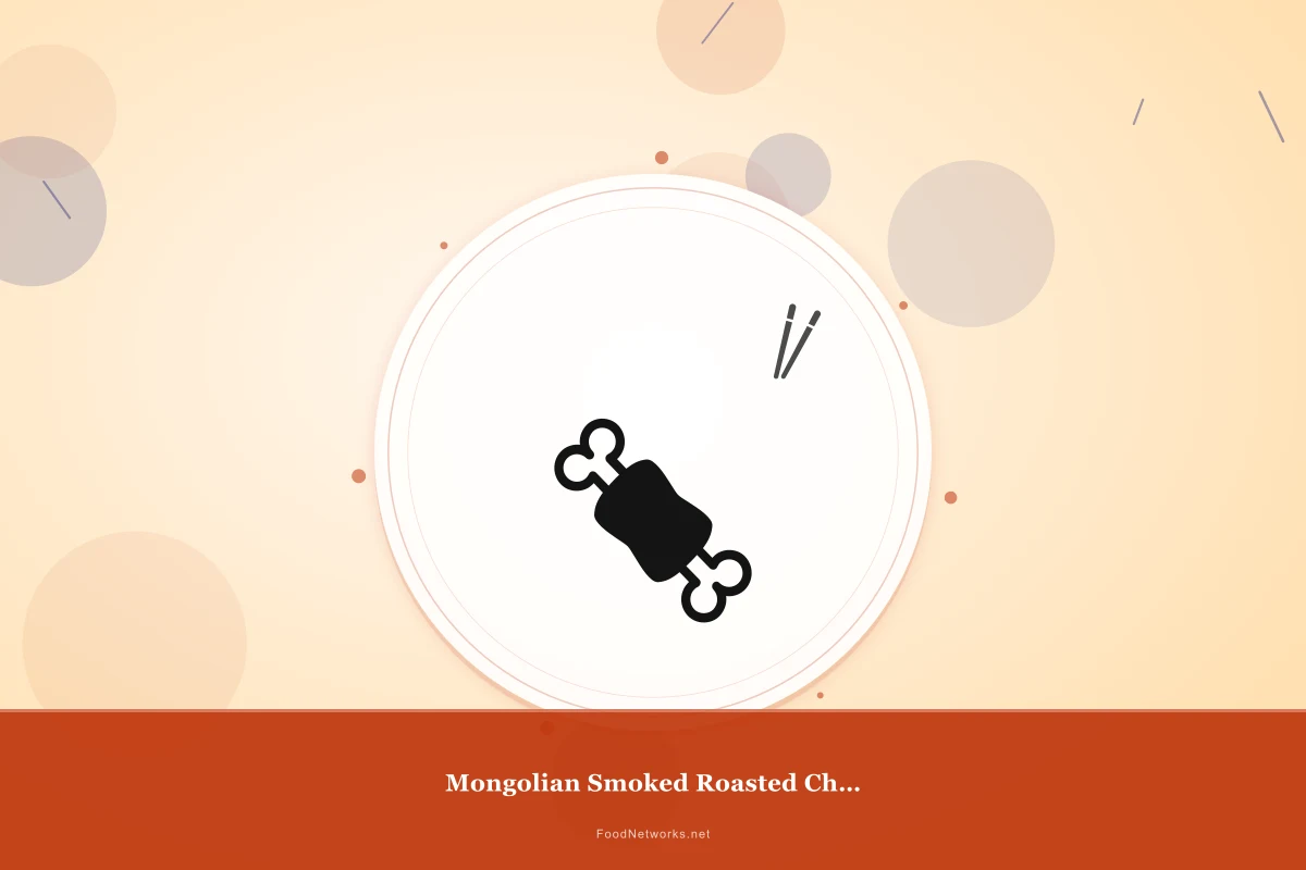 Why This Mongolian Smoked Roasted Chicken Recipe Works