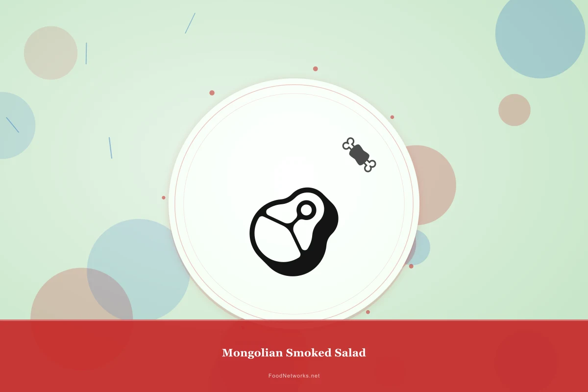 Why This Mongolian Smoked Salad Recipe Works