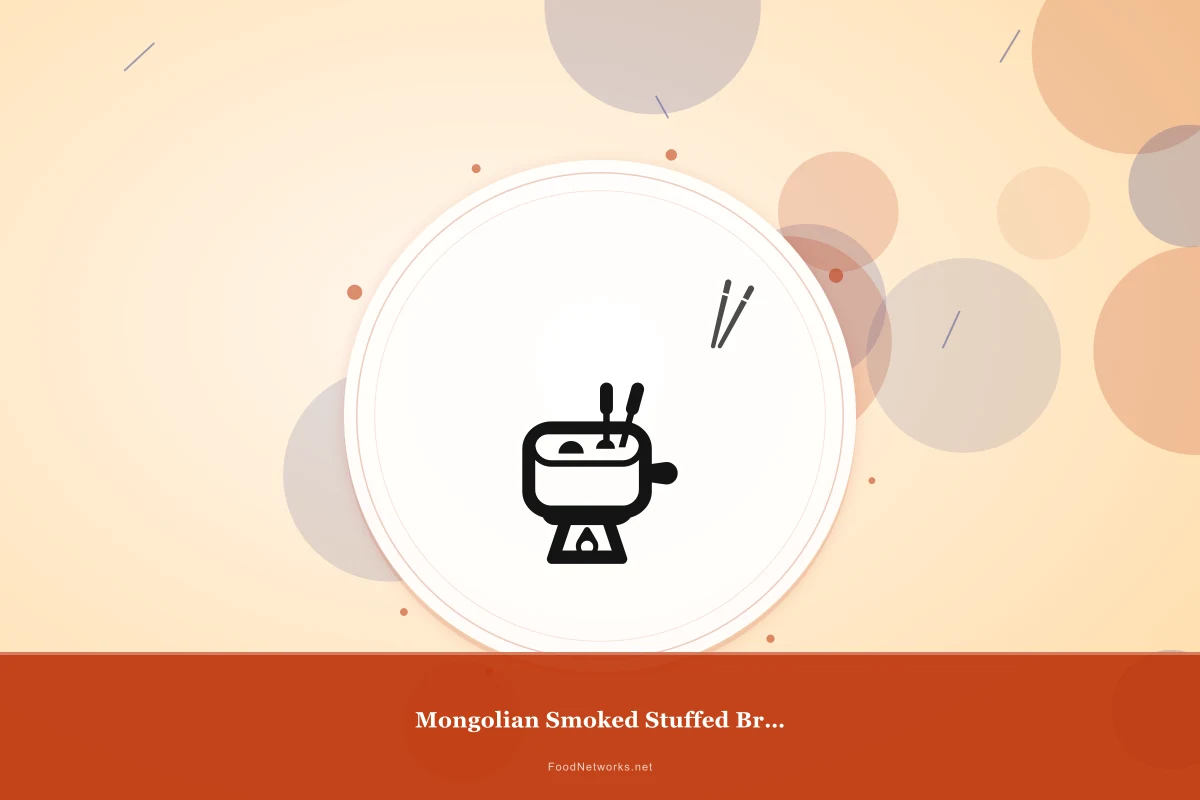 Why This Mongolian Smoked Stuffed Bread Recipe Works
