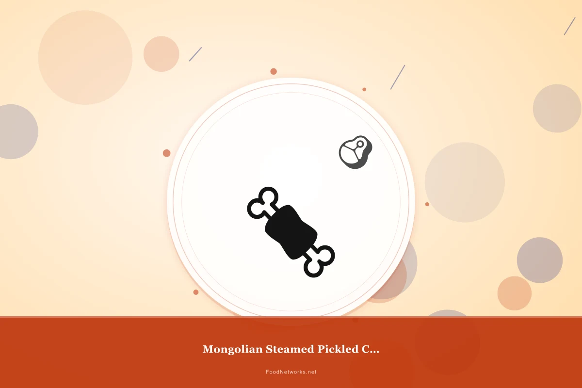 Why This Mongolian Steamed Pickled Condiment Recipe Works