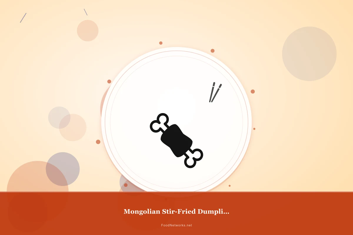 Why This Mongolian Stir-Fried Dumpling Recipe Works
