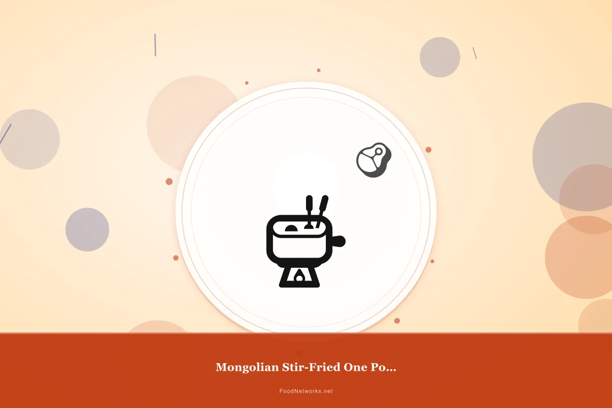 Why This Mongolian Stir-Fried One Pot Meal Recipe Works