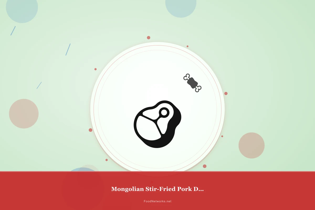 Why This Mongolian Stir-Fried Pork Dish Recipe Works