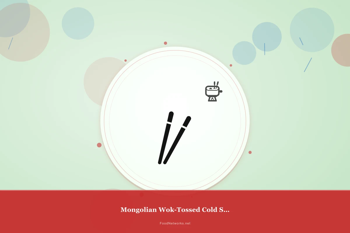 Why This Mongolian Wok-Tossed Cold Salad Recipe Works