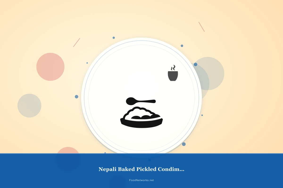 Why This Nepali Baked Pickled Condiment Recipe Works
