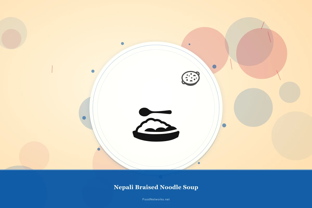 Why This Nepali Braised Noodle Soup Recipe Works